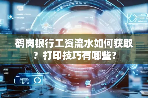 鹤岗银行工资流水如何获取?打印技巧有哪些?