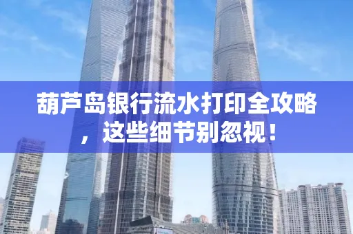 葫芦岛银行流水打印全攻略,这些细节别忽视!