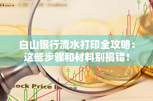 白山银行流水打印全攻略:这些步骤和材料别搞错!