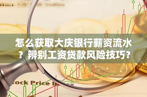 怎么获取大庆银行薪资流水?辨别工资贷款风险技巧?