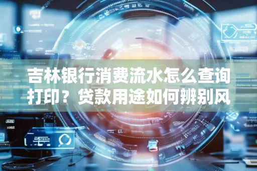 吉林银行消费流水怎么查询打印?贷款用途如何辨别风险?