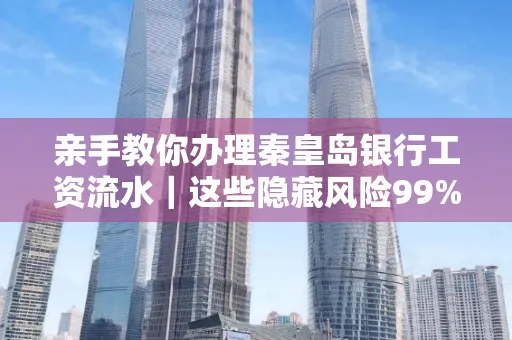 亲手教你办理秦皇岛银行工资流水|这些隐藏风险99%的人都忽略了