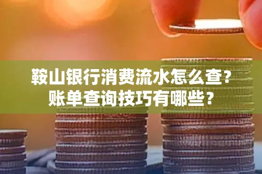 鞍山银行消费流水怎么查?账单查询技巧有哪些?