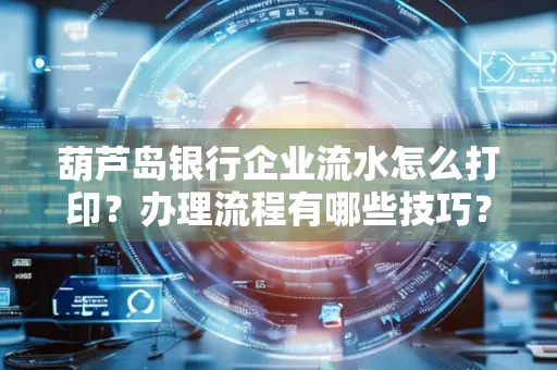 葫芦岛银行企业流水怎么打印？办理流程有哪些技巧？