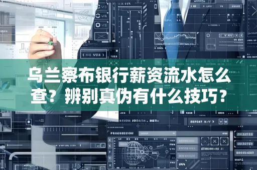 乌兰察布银行薪资流水怎么查？辨别真伪有什么技巧？