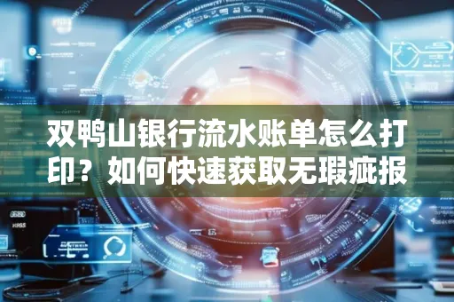 双鸭山银行流水账单怎么打印？如何快速获取无瑕疵报告？