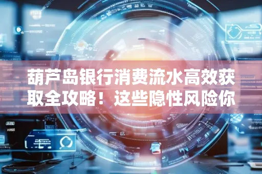 葫芦岛银行消费流水高效获取全攻略!这些隐性风险你必须知道