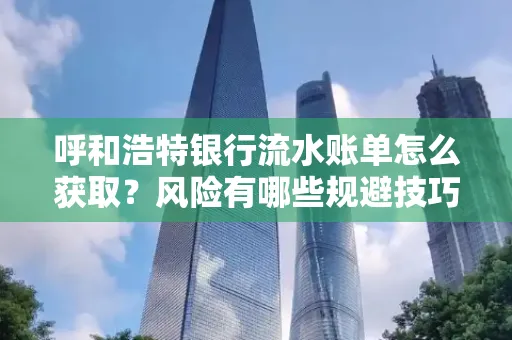 呼和浩特银行流水账单怎么获取?风险有哪些规避技巧!