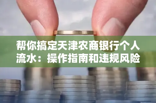 帮你搞定天津农商银行个人流水:操作指南和违规风险避坑攻略