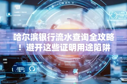 哈尔滨银行流水查询全攻略!避开这些证明用途陷阱