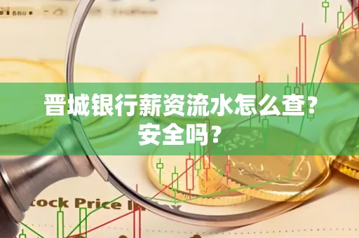 晋城银行薪资流水怎么查?安全吗?