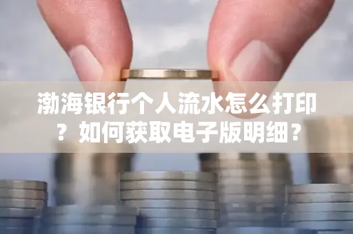 渤海银行个人流水怎么打印?如何获取电子版明细?