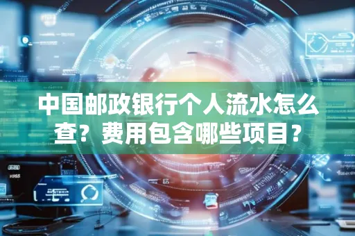 中国邮政银行个人流水怎么查?费用包含哪些项目?