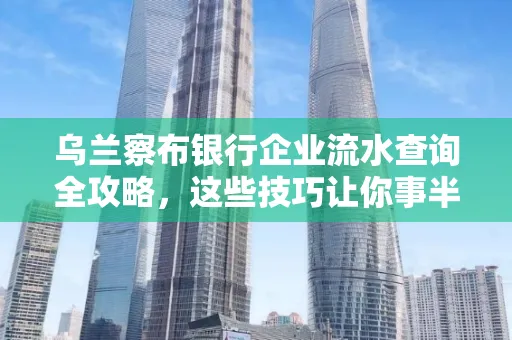 乌兰察布银行企业流水查询全攻略,这些技巧让你事半功倍