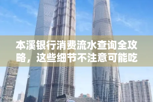 本溪银行消费流水查询全攻略,这些细节不注意可能吃大亏