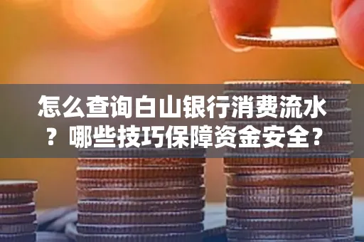 怎么查询白山银行消费流水?哪些技巧保障资金安全?