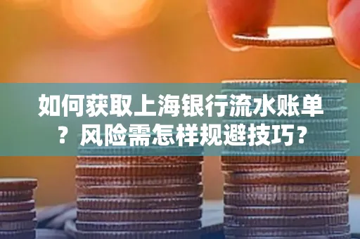 如何获取上海银行流水账单?风险需怎样规避技巧?