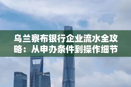 乌兰察布银行企业流水全攻略:从申办条件到操作细节,一文读懂