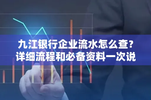 九江银行企业流水怎么查?详细流程和必备资料一次说清