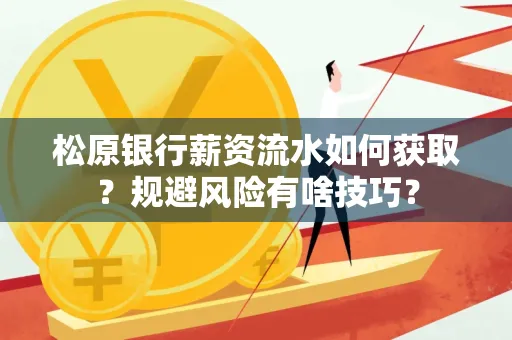 松原银行薪资流水如何获取?规避风险有啥技巧?