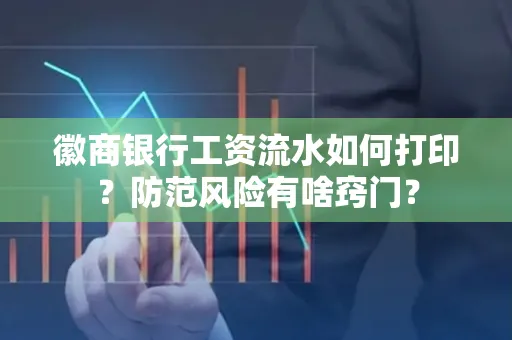 徽商银行工资流水如何打印？防范风险有啥窍门？