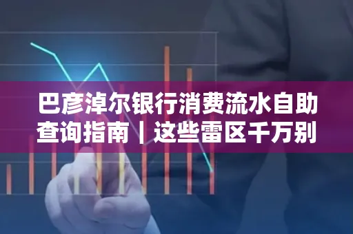 巴彦淖尔银行消费流水自助查询指南|这些雷区千万别踩